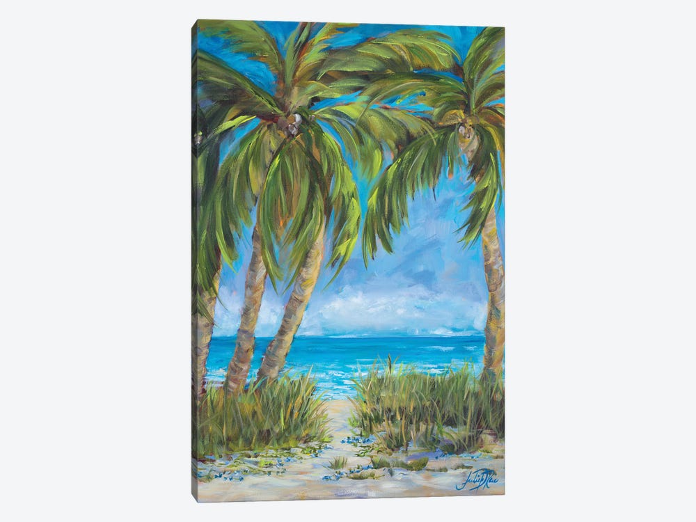 Tropical Paradise by Julie Derice 1-piece Canvas Print