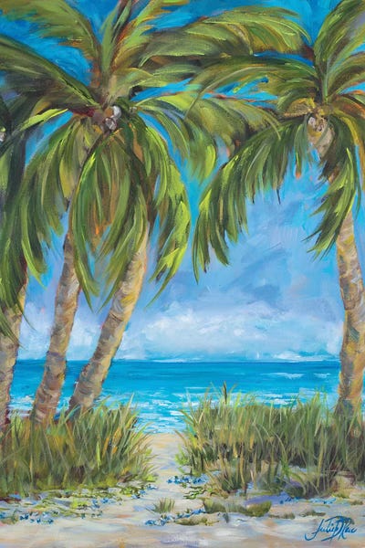 Pine Trees: Tropical Paradise by Julie Derice