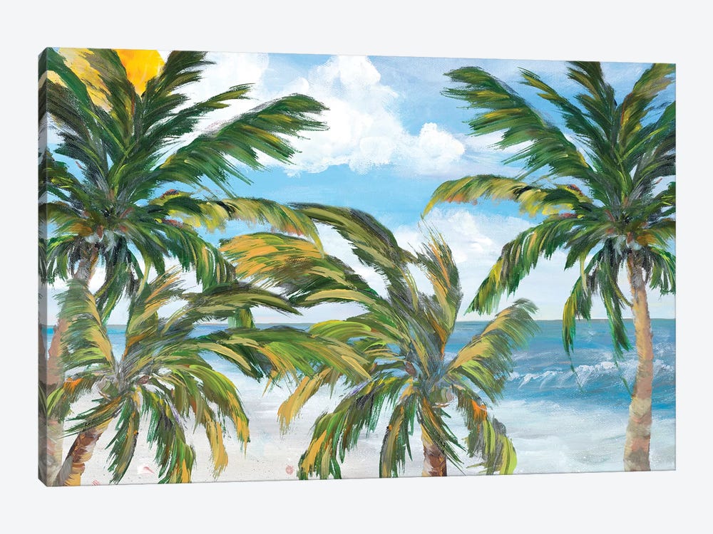 Tropical Trees Paradise by Julie Derice 1-piece Art Print