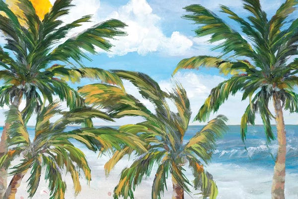 Tropical Beaches: Tropical Trees Paradise by Julie Derice