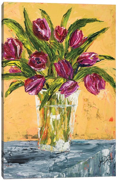 Tulips Canvas Art Print - Julie Derice