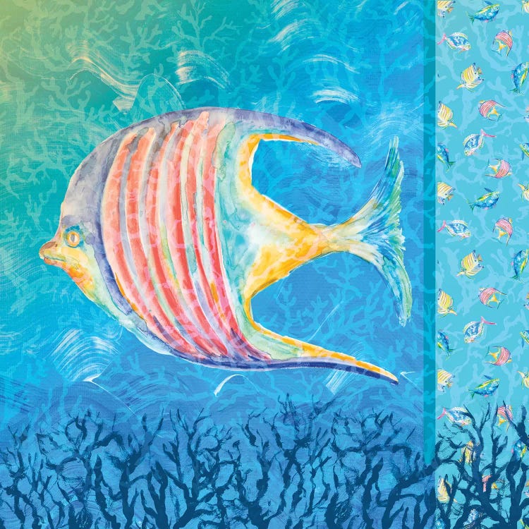 Under The Sea II by Julie Derice wall art