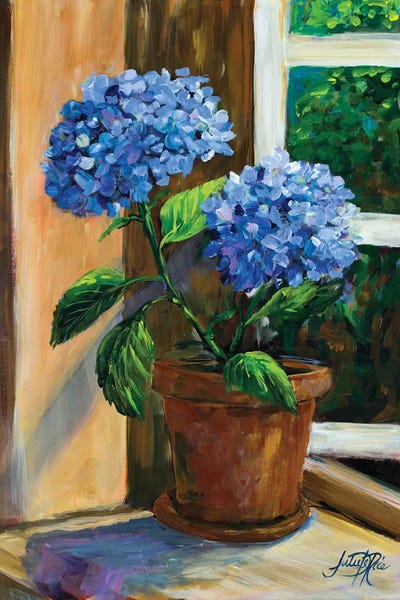 VIolet Poppies by Julie Derice canvas print