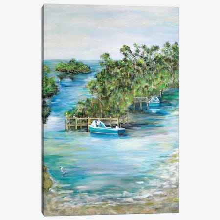 Florida Scene Canvas Print #DRC18} by Julie Derice Canvas Print