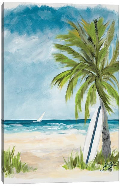 Cloudy Day in Paradise I Canvas Art Print - Julie Derice