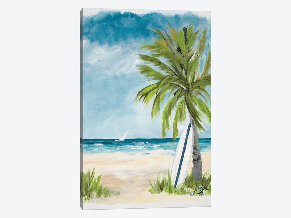 Cloudy Day in Paradise I by Julie Derice 1-piece Canvas Art Print