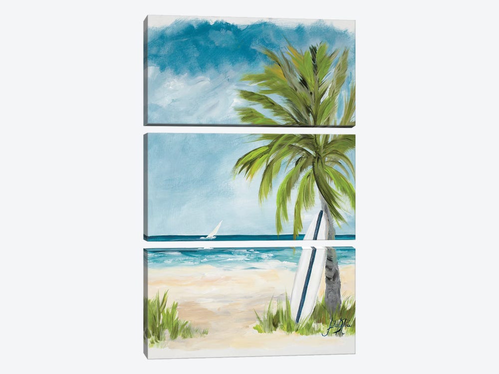 Cloudy Day in Paradise I by Julie Derice 3-piece Art Print