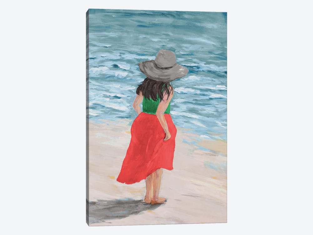 Along The Water by Julie Derice 1-piece Canvas Art Print