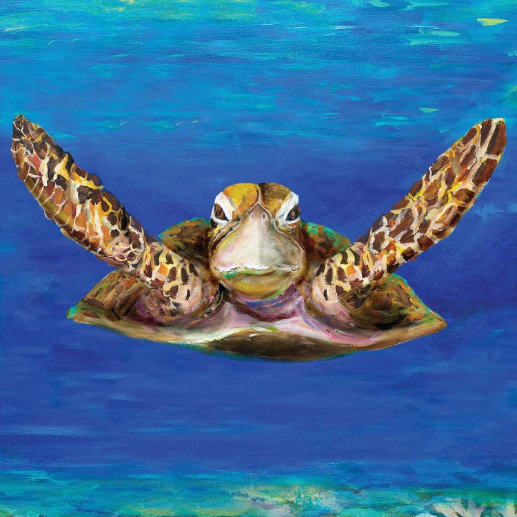 On The Swim by Julie Derice wall art