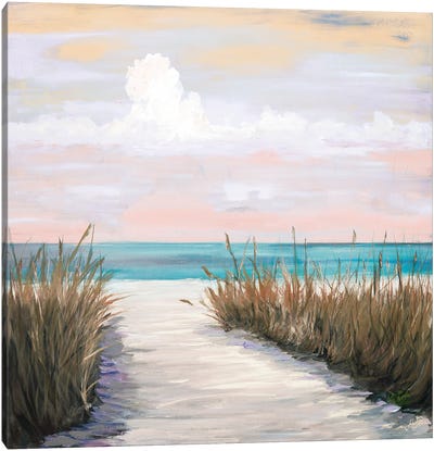 Sunset Walks Canvas Art Print - Julie Derice