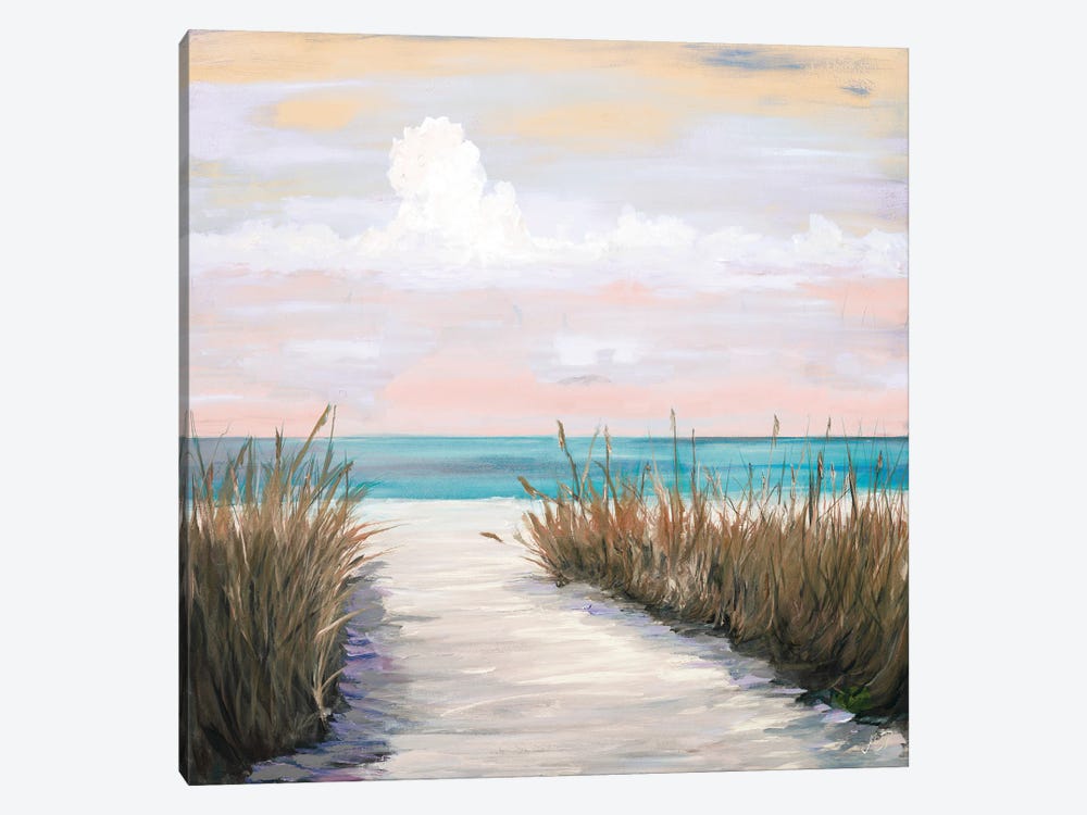 Sunset Walks by Julie Derice 1-piece Canvas Print