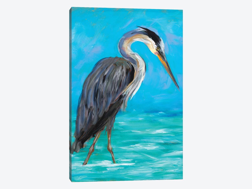 Beach Bird I by Julie Derice 1-piece Canvas Art Print