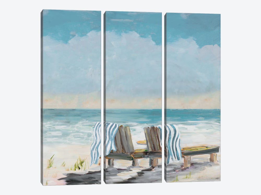 Coastal Sunsets by Julie Derice 3-piece Canvas Art Print