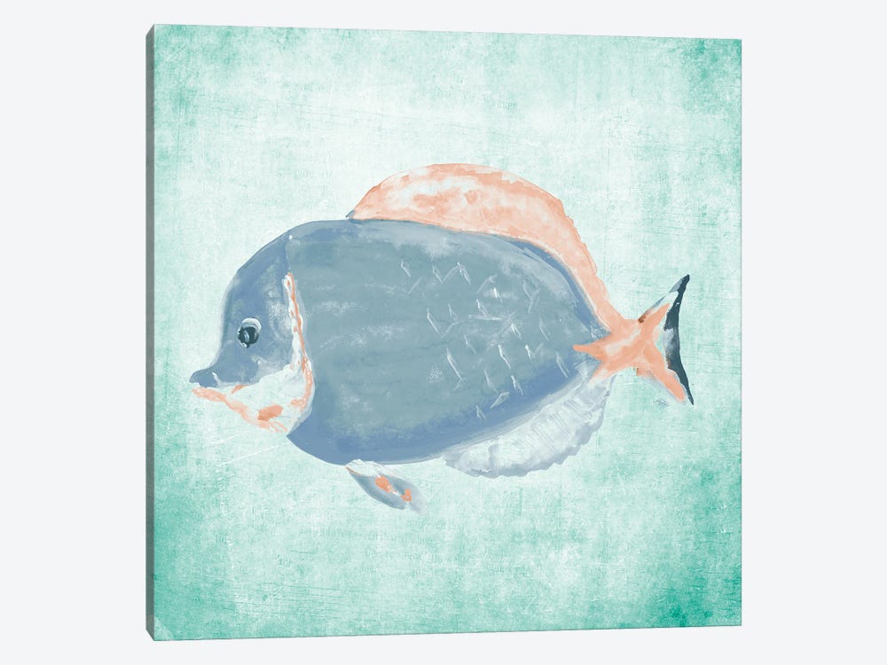 Fish In The Sea I by Julie Derice 1-piece Canvas Artwork