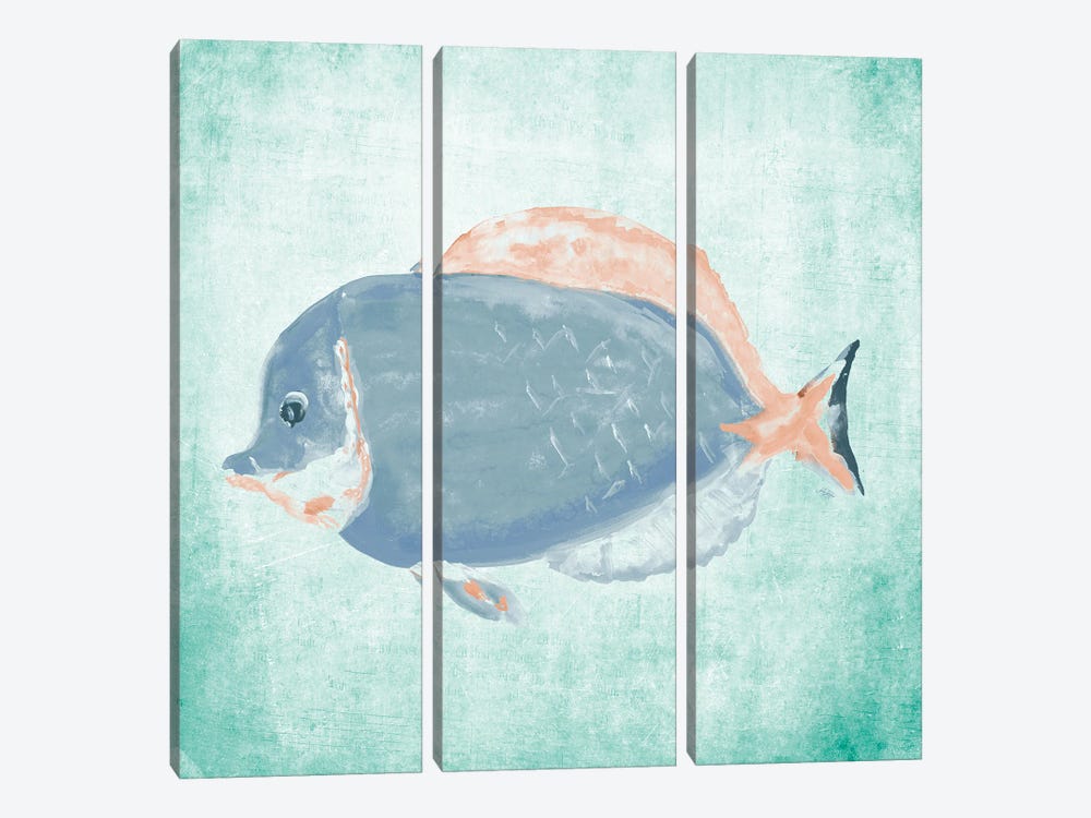 Fish In The Sea I by Julie Derice 3-piece Canvas Art
