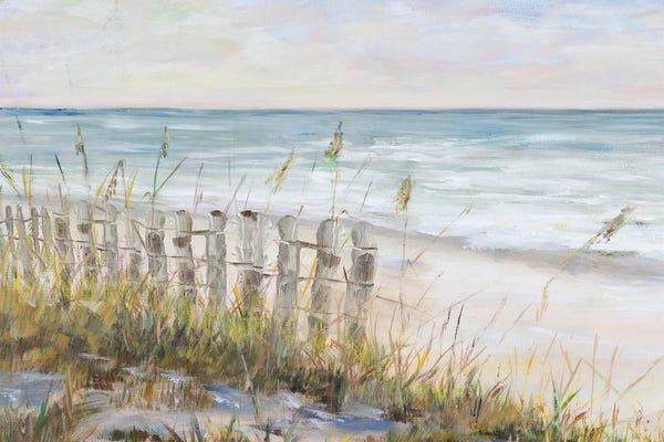 Large Coastal Art - Canvas Prints: Mist Ocean View by Julie Derice