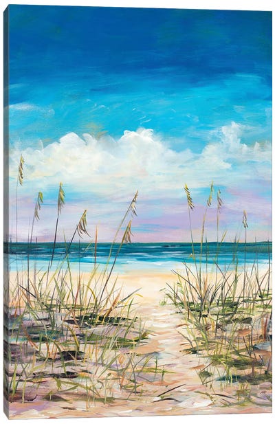 Relaxing Beaches Canvas Art Print - Julie Derice