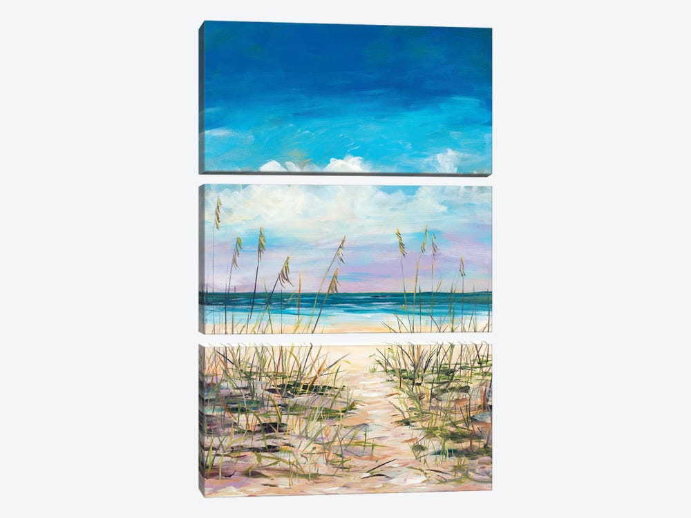 Relaxing Beaches by Julie Derice 3-piece Canvas Artwork