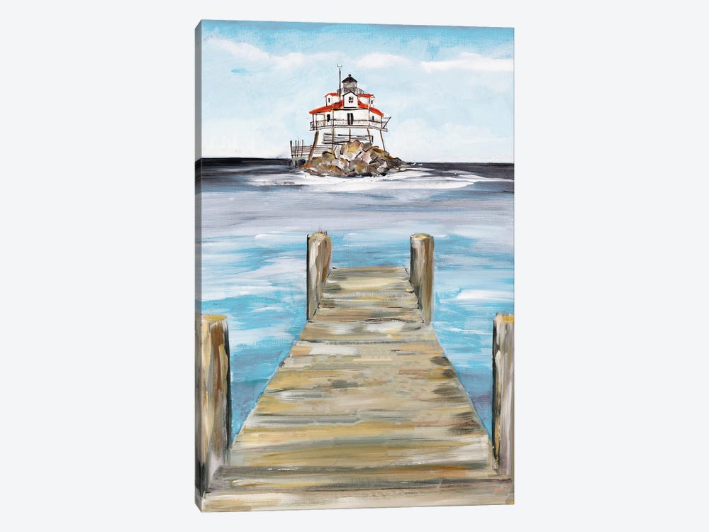 Dock View by Julie Derice 1-piece Canvas Wall Art