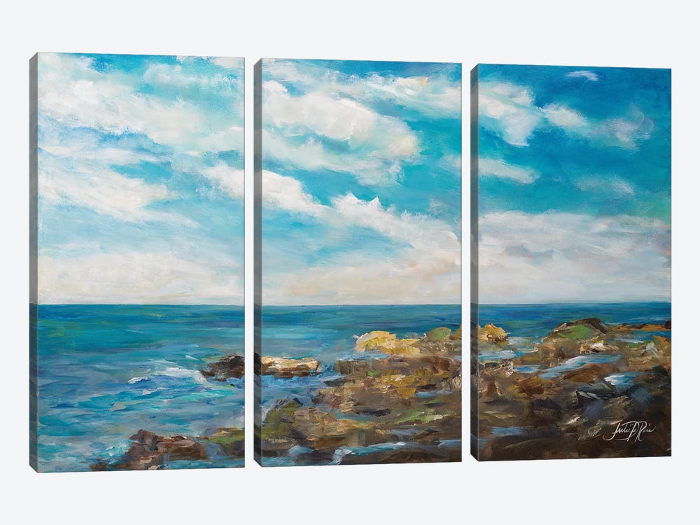 Into the Horizon I by Julie Derice 3-piece Canvas Art