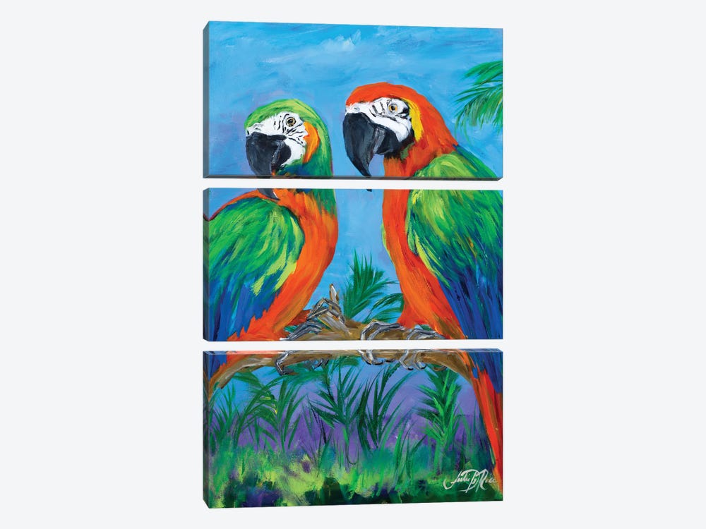 Island Birds I by Julie Derice 3-piece Canvas Wall Art