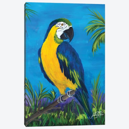 Island Birds II Canvas Print #DRC28} by Julie Derice Canvas Wall Art
