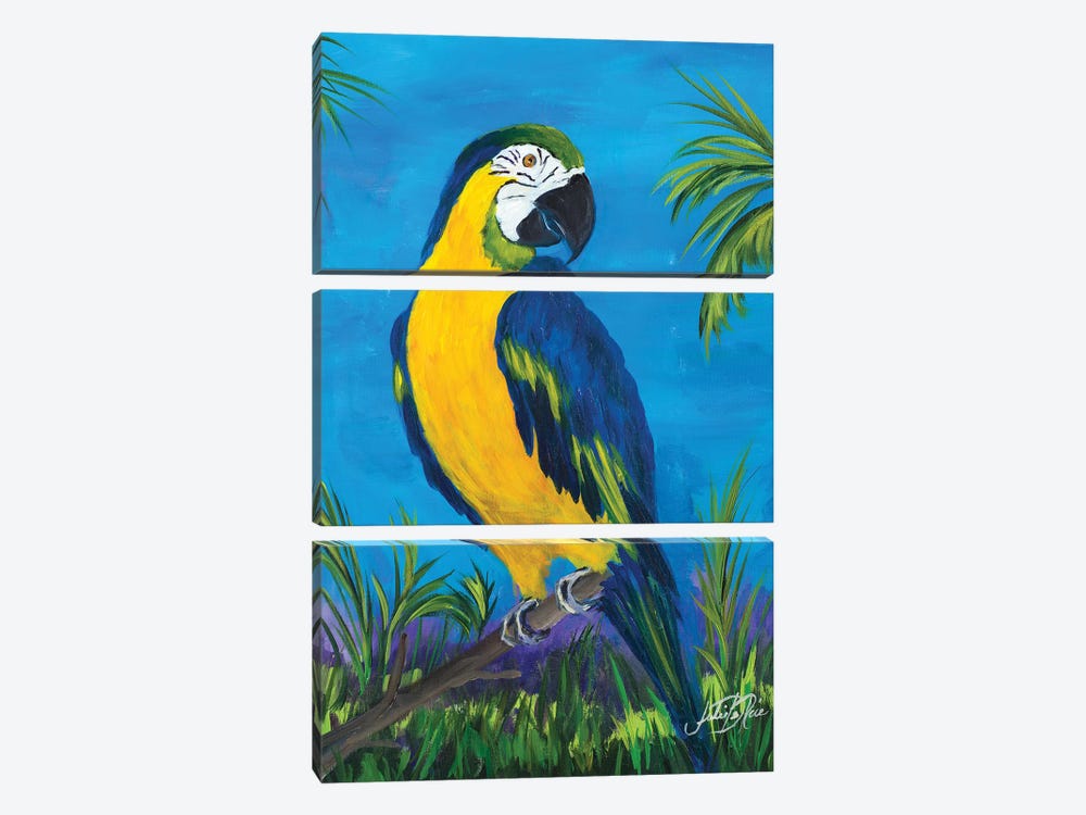 Island Birds II by Julie Derice 3-piece Canvas Art Print