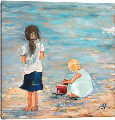 Memories of the Shore Canvas Art Print - Julie Derice
