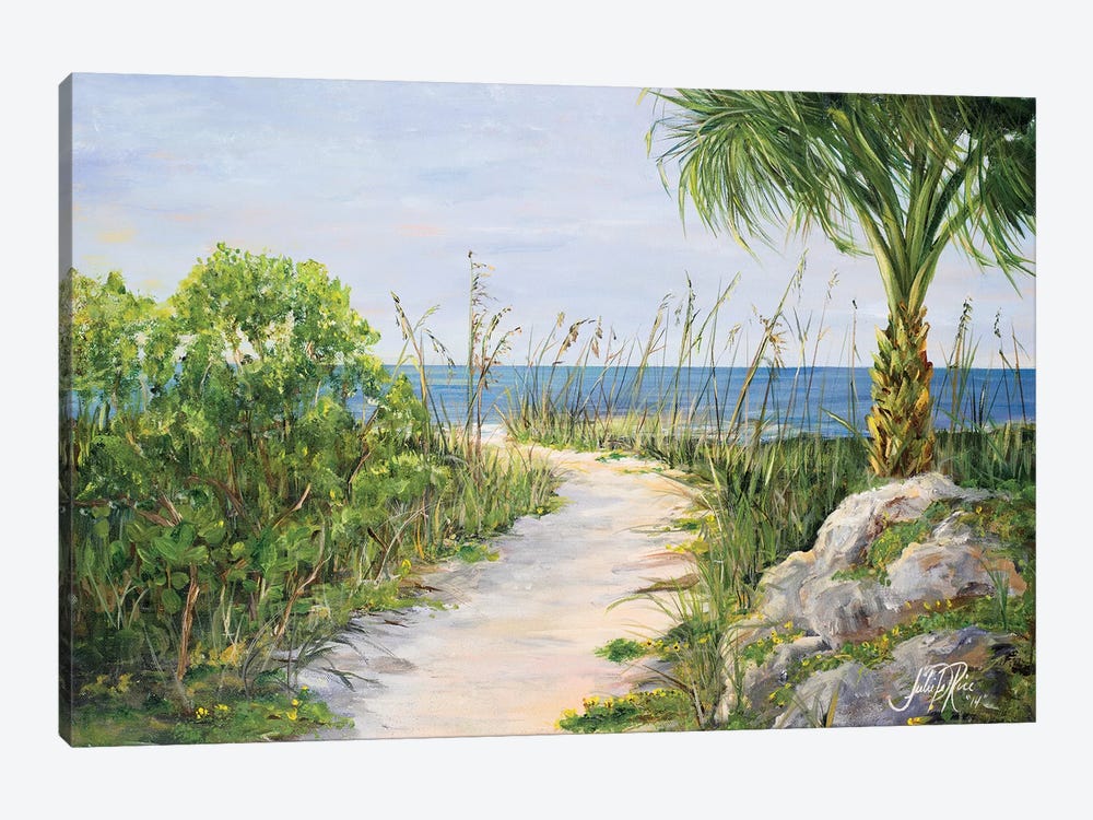 My Path to Paradise by Julie Derice 1-piece Canvas Print