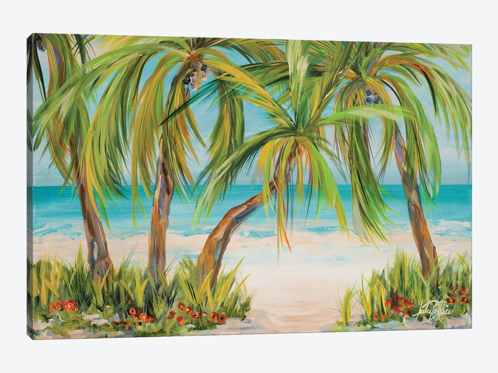 Palm Life by Julie Derice 1-piece Canvas Print