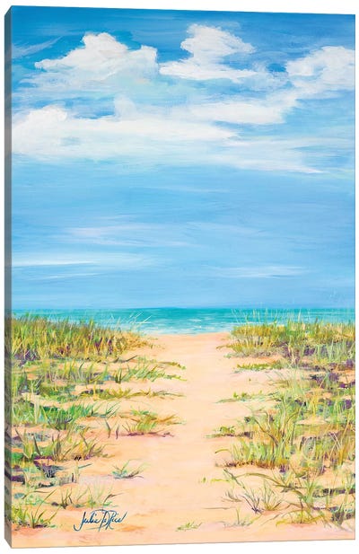 Path to Relaxation Canvas Art Print - Julie Derice