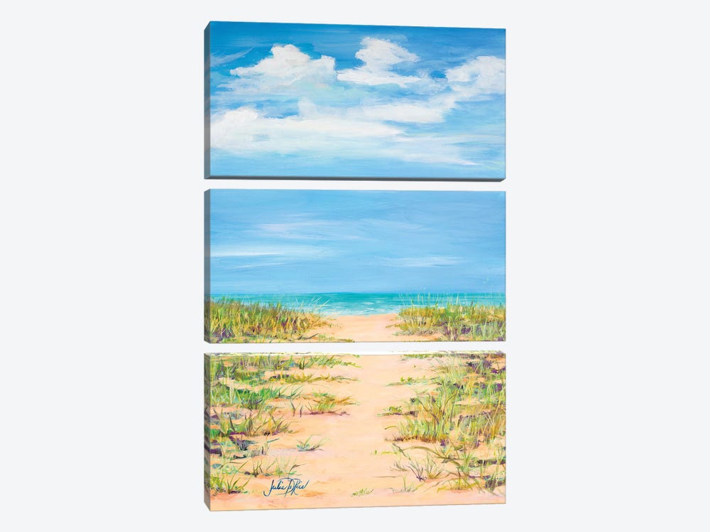 Path to Relaxation by Julie Derice 3-piece Canvas Artwork