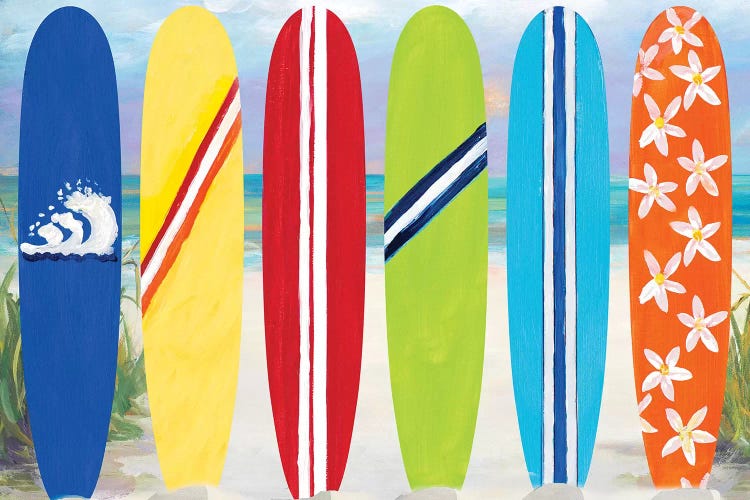 Surf Boards on the Beach