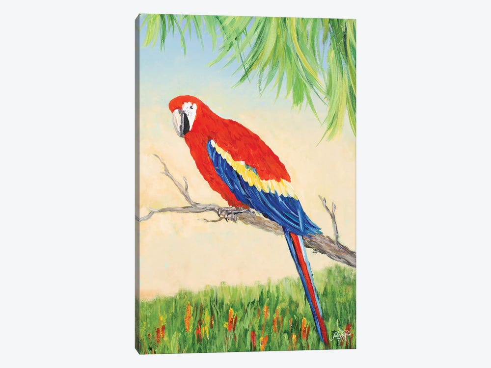 Tropic Bird in Paradise I by Julie Derice 1-piece Canvas Wall Art