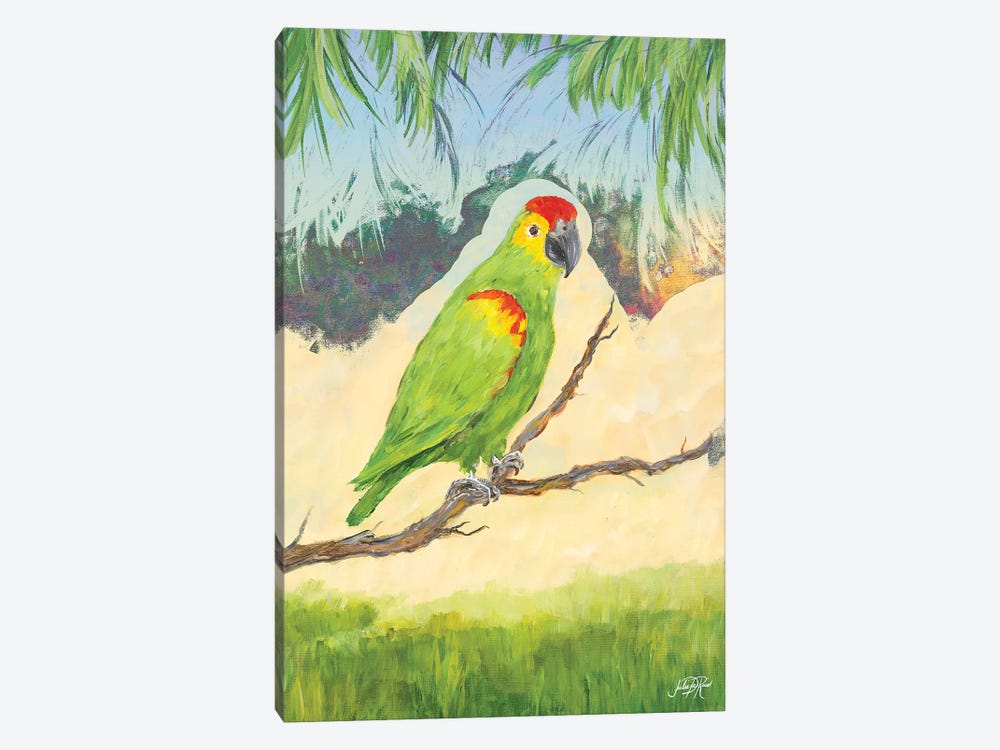 Tropic Bird in Paradise II by Julie Derice 1-piece Canvas Print