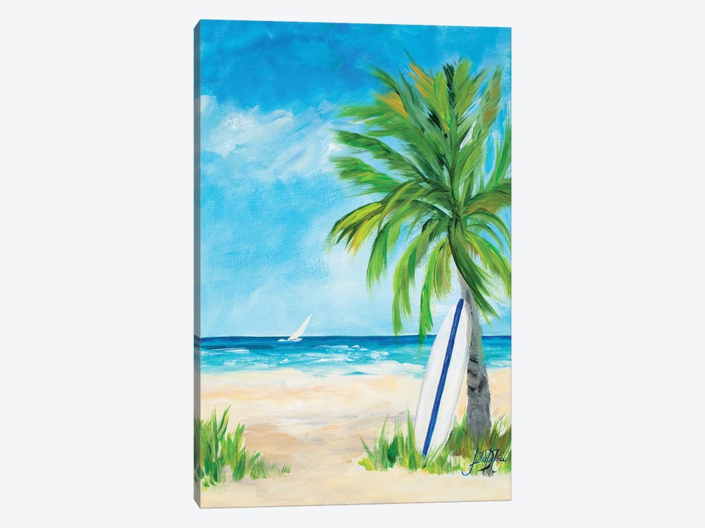Tropical Surf I by Julie Derice 1-piece Art Print