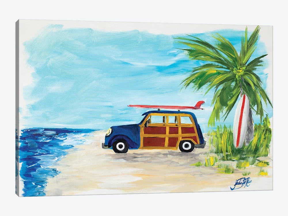 Tropical Vacation I by Julie Derice 1-piece Art Print