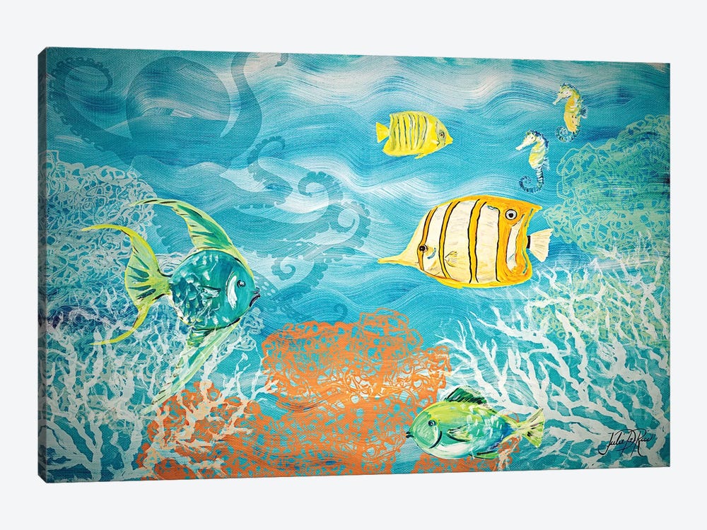 Under the Sea by Julie Derice 1-piece Art Print
