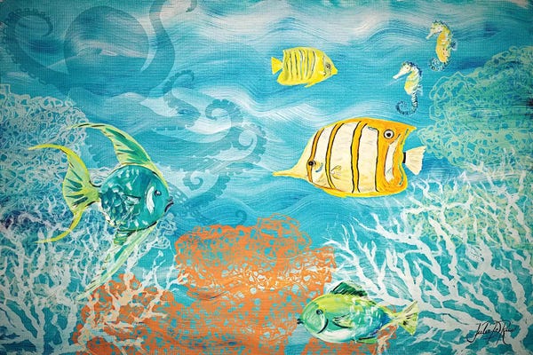 Kids Ocean Life Art: Under the Sea by Julie Derice