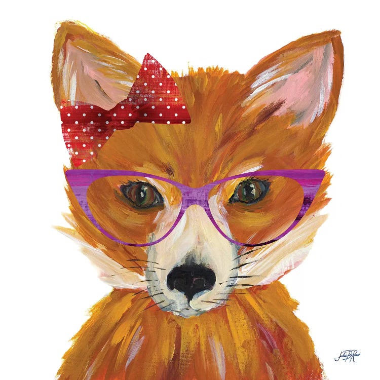 Very Foxy by Julie Derice wall art
