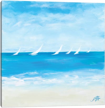 Windjammer I Canvas Art Print - Julie Derice