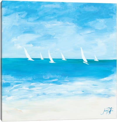 Windjammer II Canvas Art Print - Julie Derice