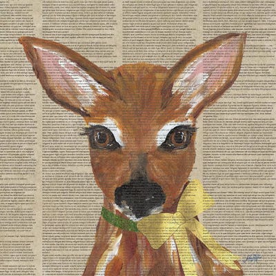 Holiday Animal II by Julie Derice canvas print