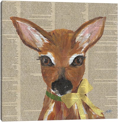 Holiday Animal II Canvas Art Print - Julie Derice