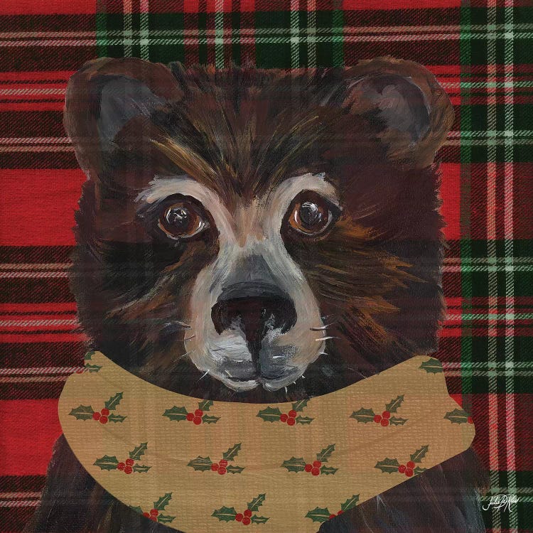 Holiday Animals I by Julie Derice wall art