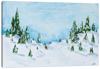 Winter Fun I Canvas Art Print - Julie Derice