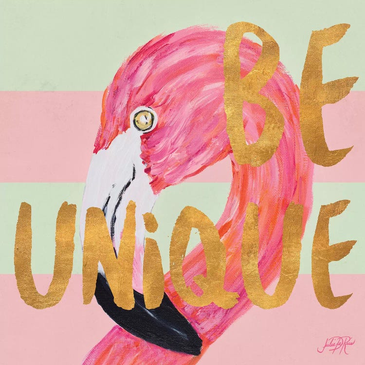 Be Wild And Unique I by Julie Derice wall art