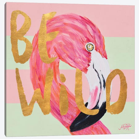 Be Wild And Unique II Canvas Print #DRC87} by Julie Derice Canvas Print