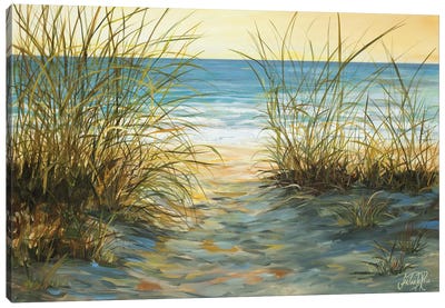 Cannon Beach Canvas Art Print - Scenic & Landscape Art