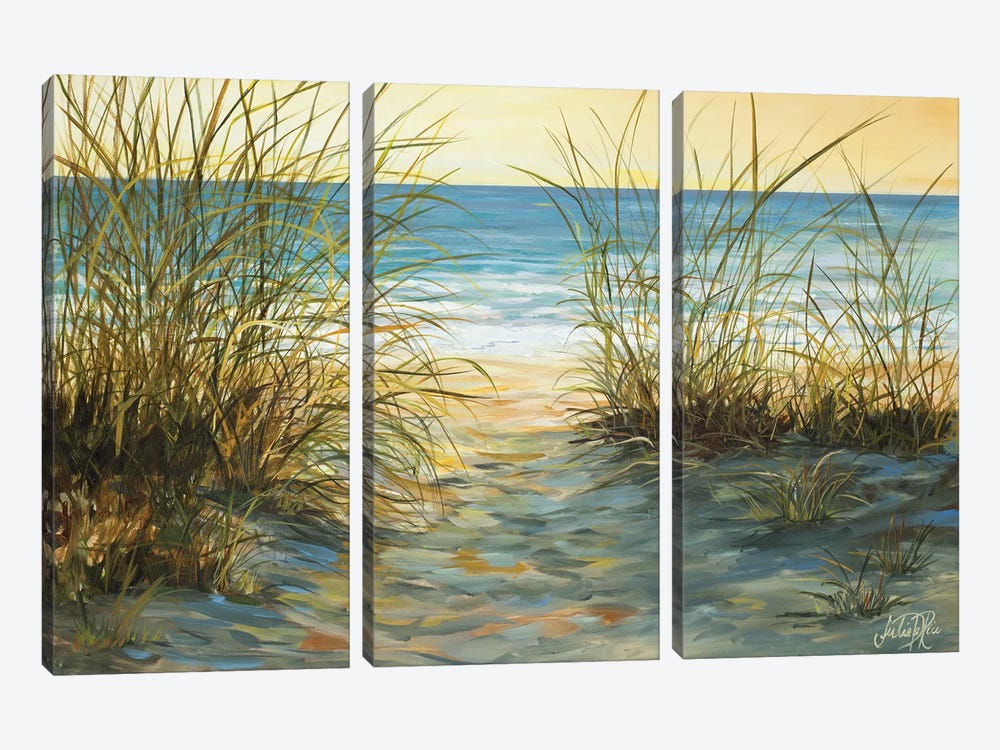 Cannon Beach by Julie Derice 3-piece Canvas Artwork